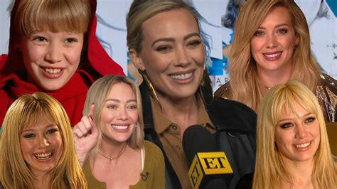 Hilary Duff Rare Kid Interviews Before 'Mature' Music Return | ET Vault