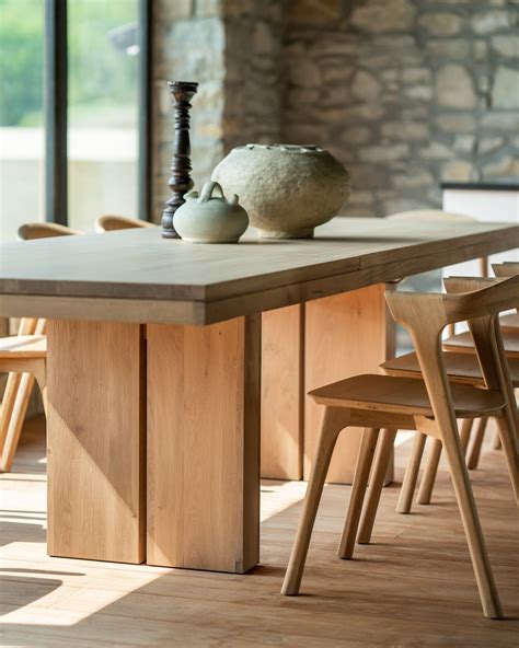 Double Extendable Dining Table - Oak in 2025 | Extendable dining table ...
