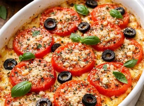 Que tal aprender a fazer um queijo assado com Tomate e ervas?