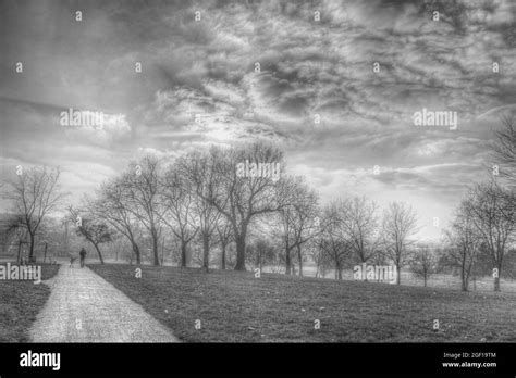 Sky park Black and White Stock Photos & Images - Alamy