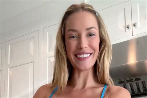 Paige Spiranac's First Cooking Video Has More Than 7 Million Views