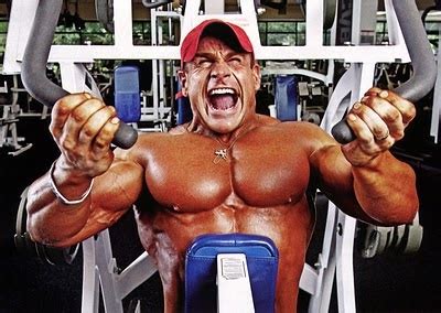 The Strong Force: bodybuilder lee powell in gym using hard muscles