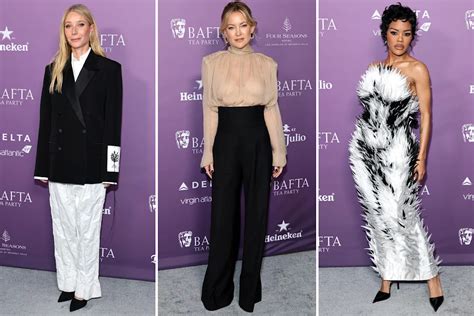 BAFTA Tea Party 2026 red carpet: Gwyneth Paltrow, Kate Hudson, Teyana