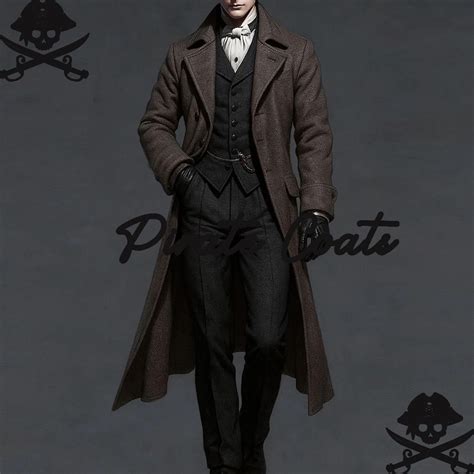 Black 1900s Man Coat - Etsy Israel