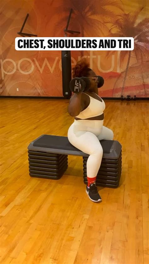 Chest, Shoulders and Tri’s Workout| Upper Body Workout | Dumbbell ...