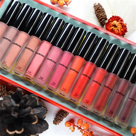 Private Label Matte Liquid Lipstick Vegan 20 Color Nude Lip Glaze