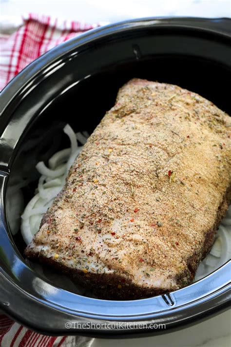 how to make pork loin in crock pot