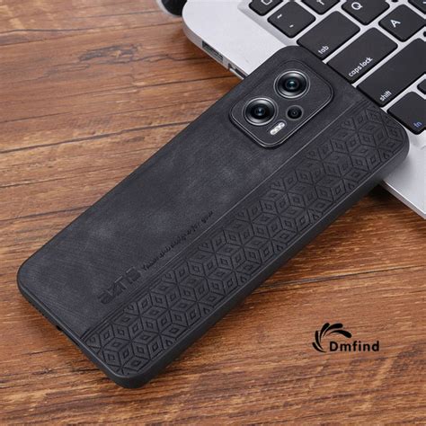 Роскошная кожа чехол для Xiaomi Poco X4 GT (Сяоми Поко Икс 4 ГТ ...