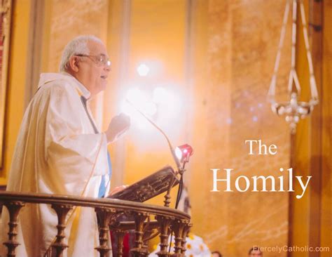 homily  mass fiercely catholic