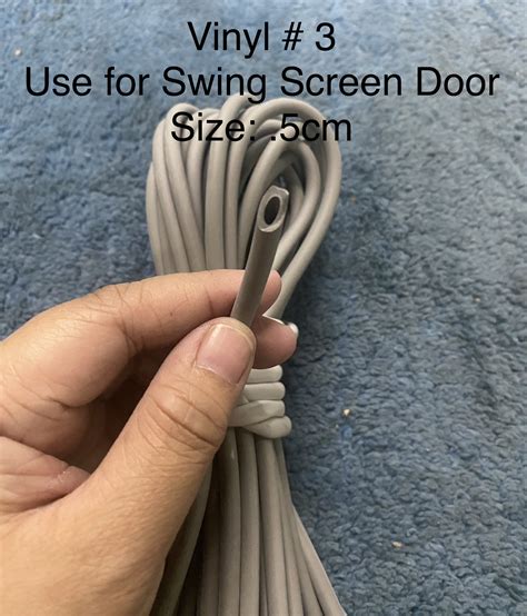 Vinyl Rubber #1 #2 #3 #4 (1/2 kilo) for screen frame YS221 swing screen