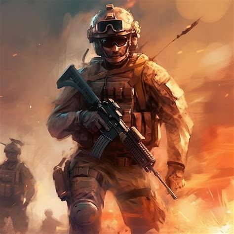 soldier concept art