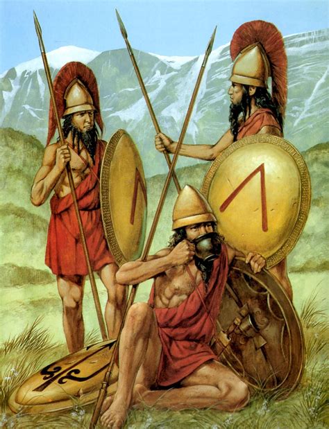 Spartan hoplites | Warriors illustration, Greek warrior, Historical ...
