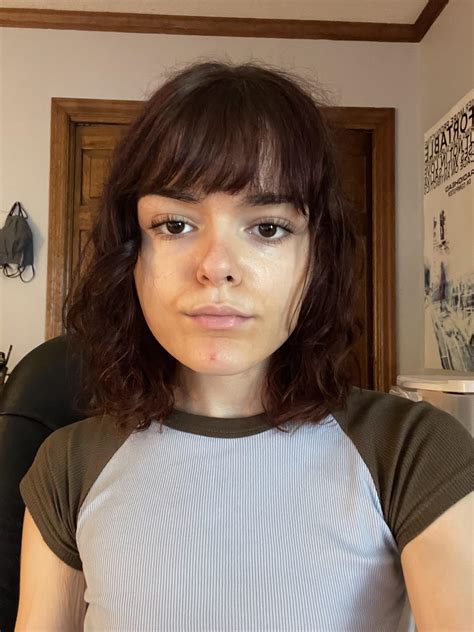 hair help! my bangs are obviously crooked and its making my face look
