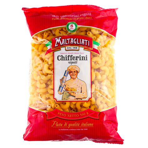 Макароны Maltagliati (Мальтальяти) 500г №38 Chifferini rigati купить с ...