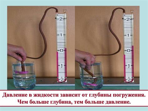 Давление в жидкости и газе - презентация онлайн