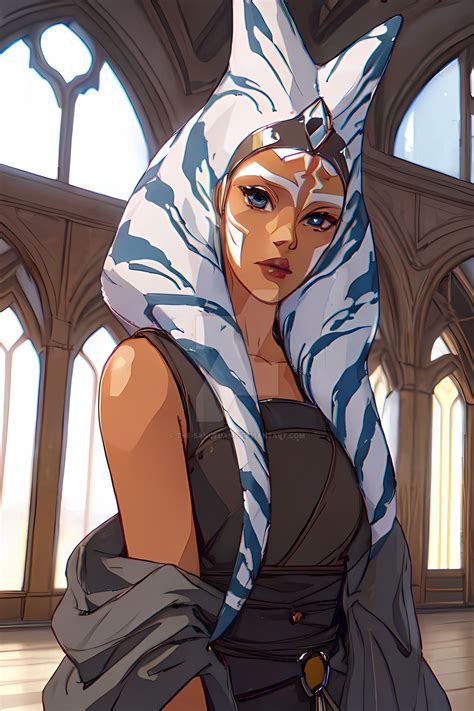 [Ai Art] Ahsoka Tano - Star Wars by The-Sanctuaire on DeviantArt