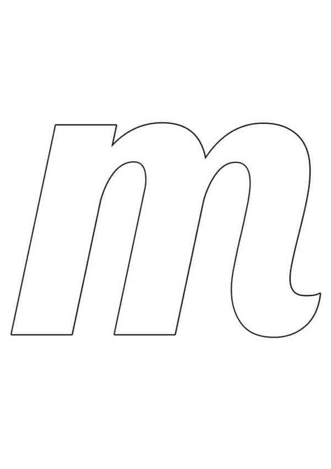 Letras grandes para imprimir moldes e ideias de atividades – Artofit