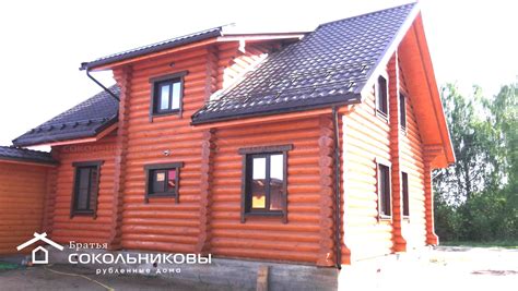 Дом под рубанок, 186 кв. м - Портфолио рубленных домов