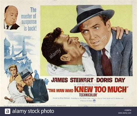 The Man Who Knew Too Much - Movie Poster - Director : Alfred Hitchcock ...