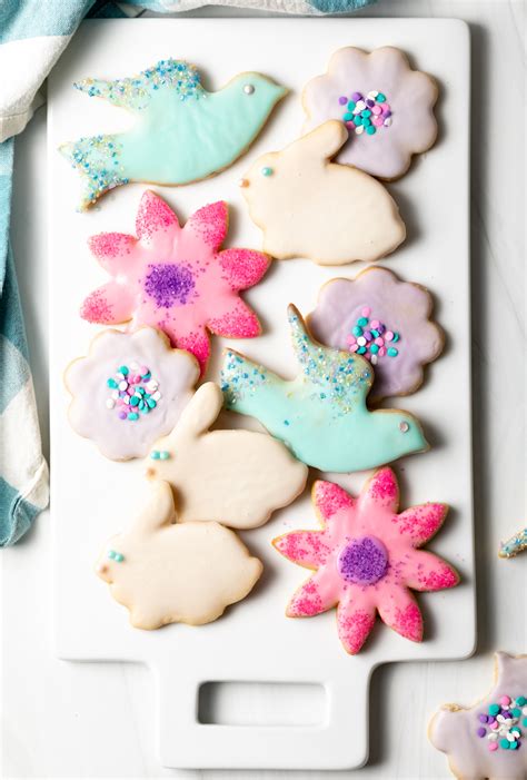Best Cut Out Sugar Cookies + Sugar Cookie Icing - A Spicy Perspective