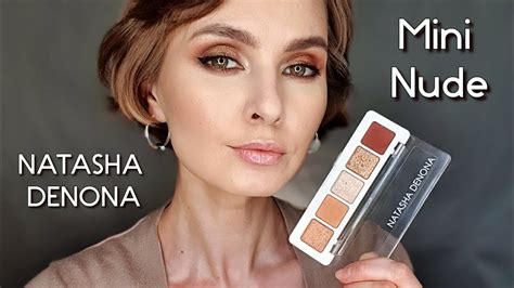 Natasha Denona MINI NUDE | 3 макияжа | Обзор и сравнение с Charlotte ...