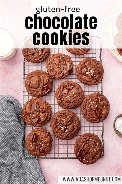 Gluten-Free Chocolate Cookies - A Dash of Megnut