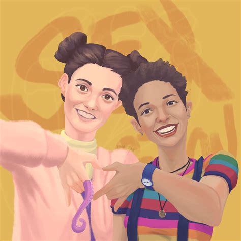 ArtStation - Lily and Ola from Sex Education
