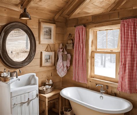 20 Cozy Cabin Bathroom Ideas for Small Bathrooms - Romanticizing Rachel