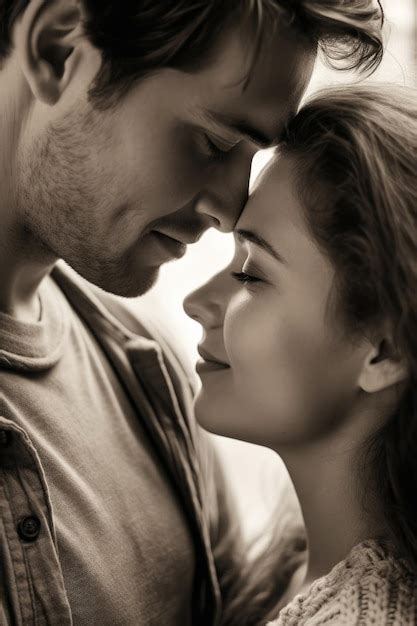 Premium AI Image | A man and woman looking at each other, both looking ...