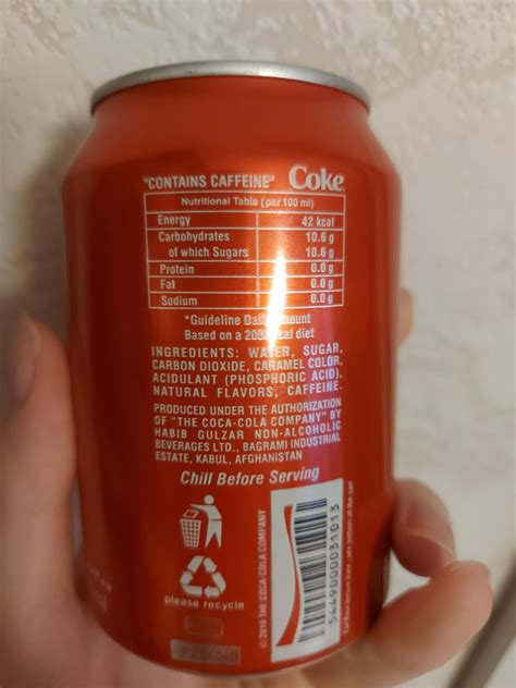 I bought Coca Cola from Afghanistan : r/Soda