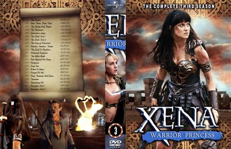 Xena season 3 - TV DVD Custom Covers - 3381season3 EN :: DVD Covers