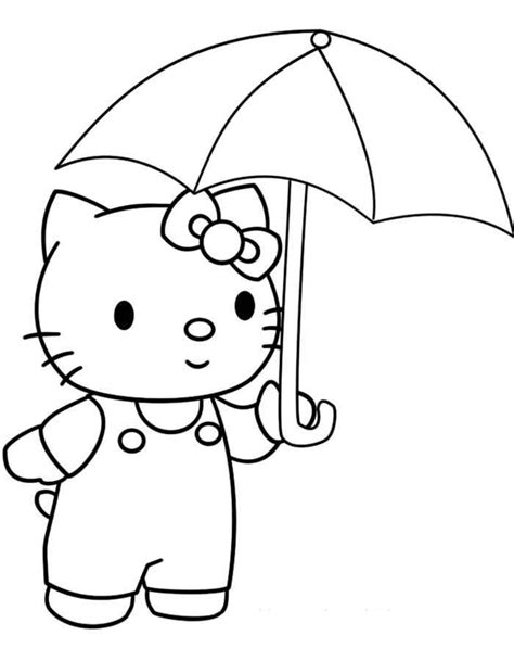 Розмальовки Хелло Кітті Hello Kitty