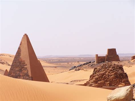 Taking A Bird's Eye View: Meroe Pyramids