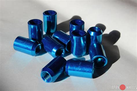 Гайки колесные - Max Guard синие - Japan Wheels