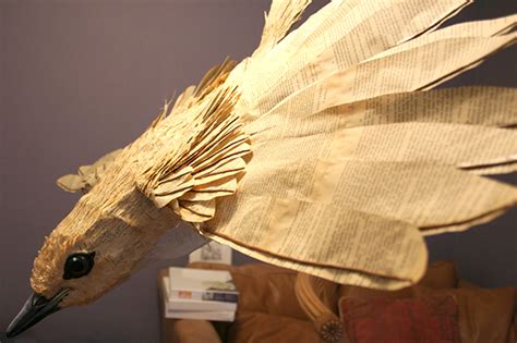 Old paper bird | Behance