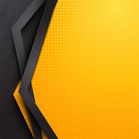 abstract yellow  black design background