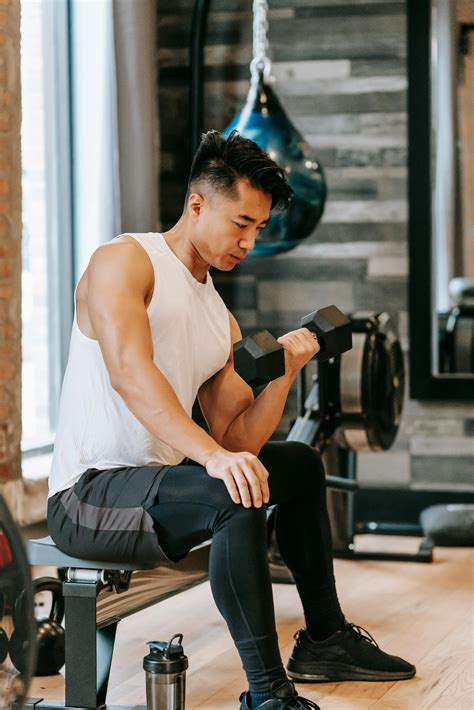 Man Exercising at a Gym · Free Stock Photo