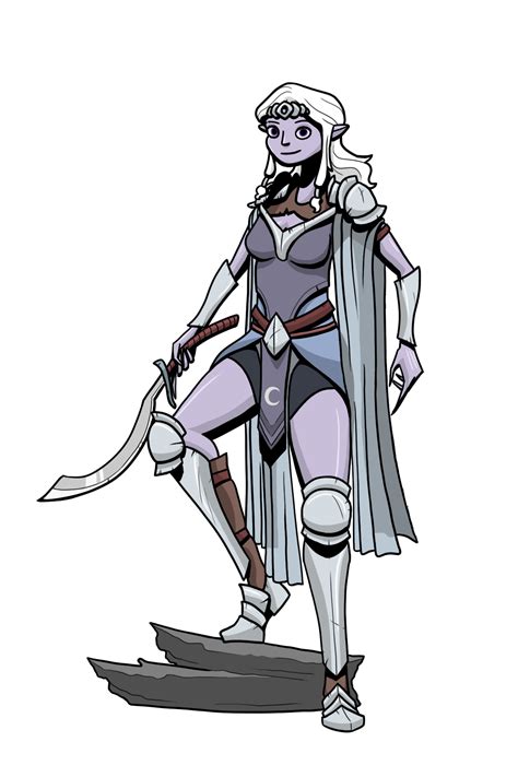 [RF] Zurine Ousstyl, the Half-Drow Cleric, for u/LocalCryptid935 : r
