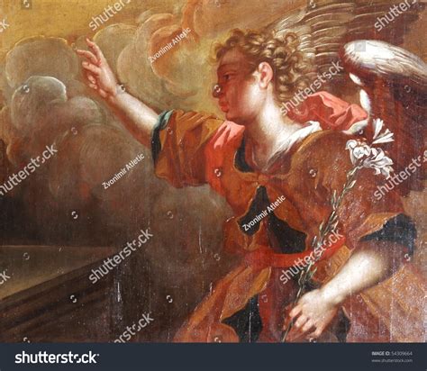 Archangel Gabriel Annunciation Stock Photo 54309664 | Shutterstock