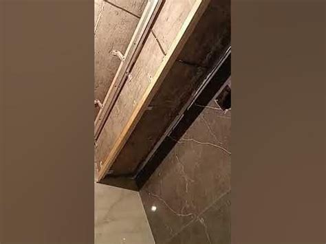 Натяжной Потолок с переходом через разделитель и отбойник....1 - YouTube