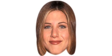 Jennifer Aniston (Young) Celebrity Mask - Celebrity Cutouts