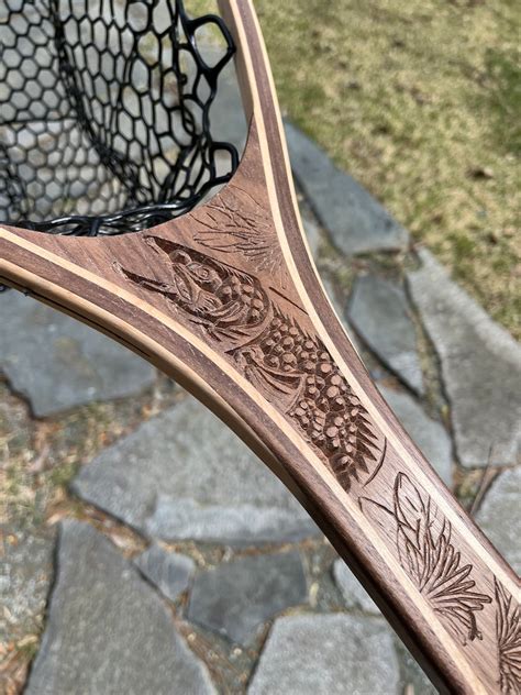 Medium Size - Custom - Fishing Net - Landing Net - Made in USA - Small ...