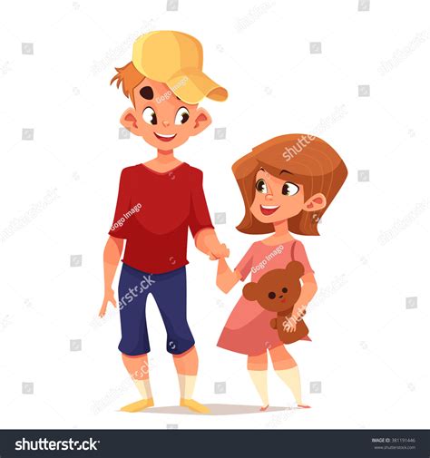 Good Brother Sister Cartoon