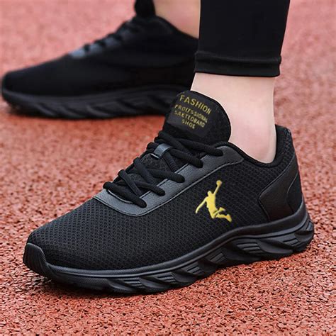 Hot Sale Cheap Men's Running Sneakers Free Shipping Mesh Breathable ...