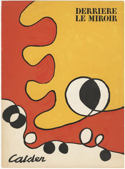 Alexander Calder - Mosaique Et Ballons Noirs - Original Lithograph