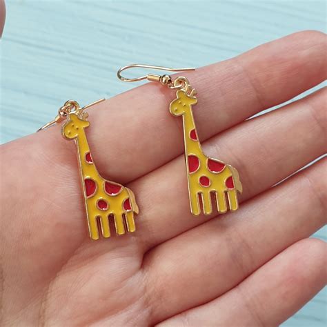 Giraffe Earrings - Himalayan Gem Store