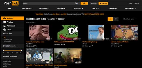 so i searched forsen on pornhub... : r/forsen