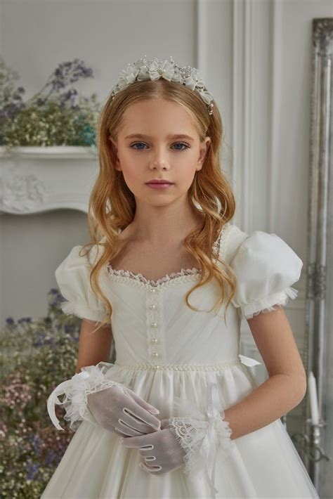 Sandra - Pre Order | Girls communion dresses, First communion dress ...