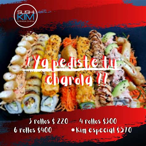 Carta del restaurante KIM express, Mazatlán