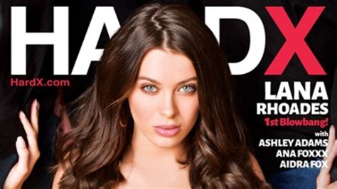 Hard X Releases 'Facialized 4' Featuring Lana Rhoades' 1st Blowbang ...